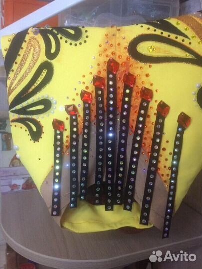 Купальник для гимнастики 123-128 8лет