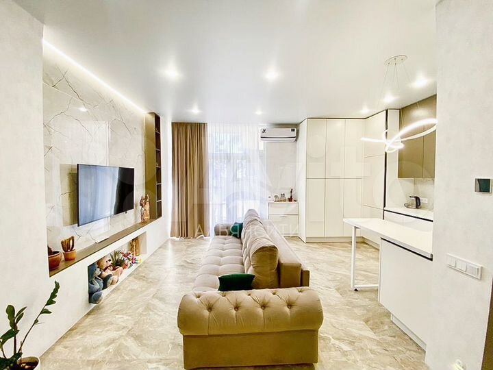 2-к. апартаменты, 39,3 м², 1/4 эт.