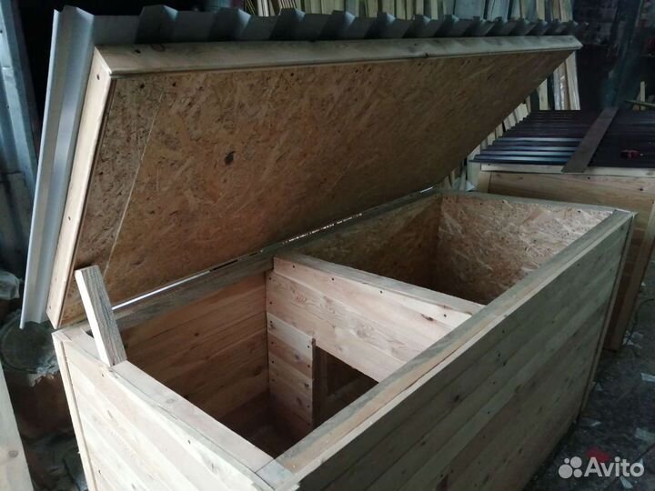 Будка для собаки утепленная