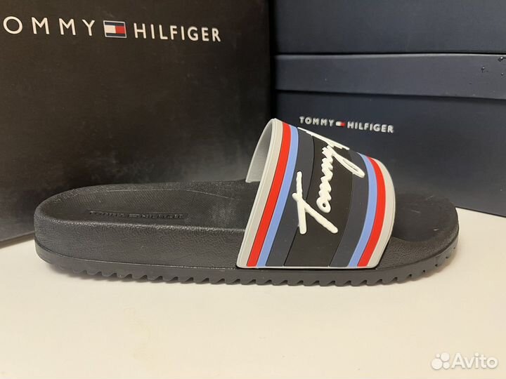 Сланцы мужские tommy hilfiger, размер 42