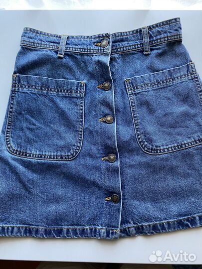 Джинсовая юбка zara
