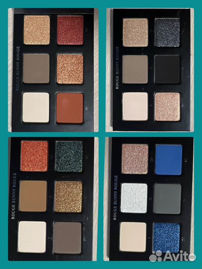 Палитра теней rouge bunny rouge