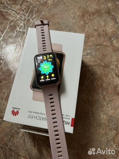 Huawei watch fit часы