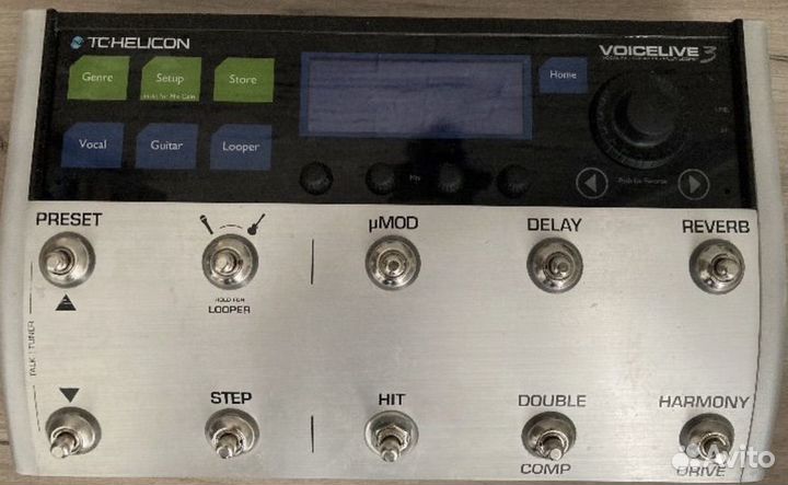 Вокально-гитарный процессор tc helicon voicelive 3