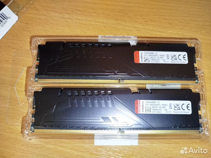 Kingston DDR5 32Gb (2x16Gb) 6000MHz Fury Beast