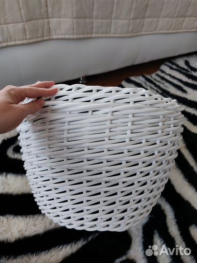 Горшки из ротанга