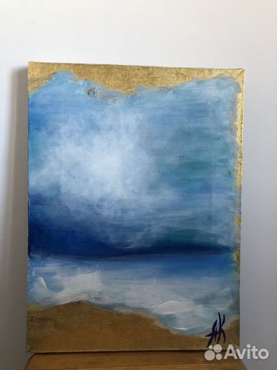 Картина Холст Акрил Поталь 40/30