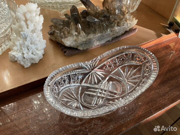 Хрустальное блюдо