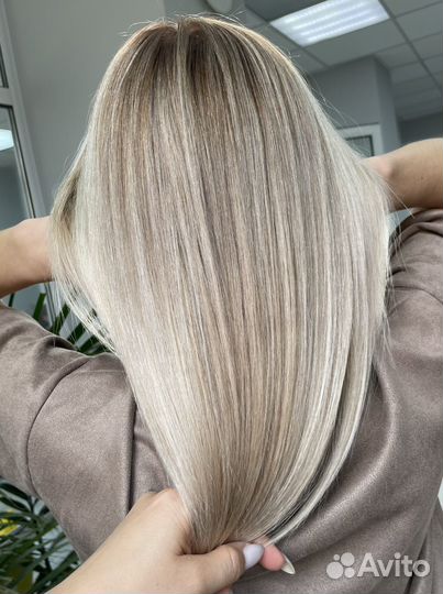 Окрашивание волос с Olaplex