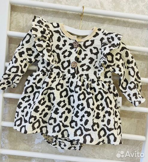 Боди платье на девочку