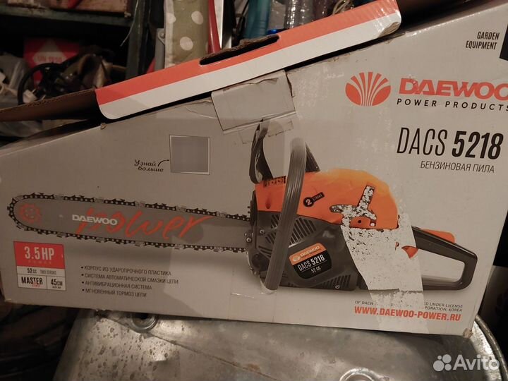 Бензопила daewoo dacs 5218