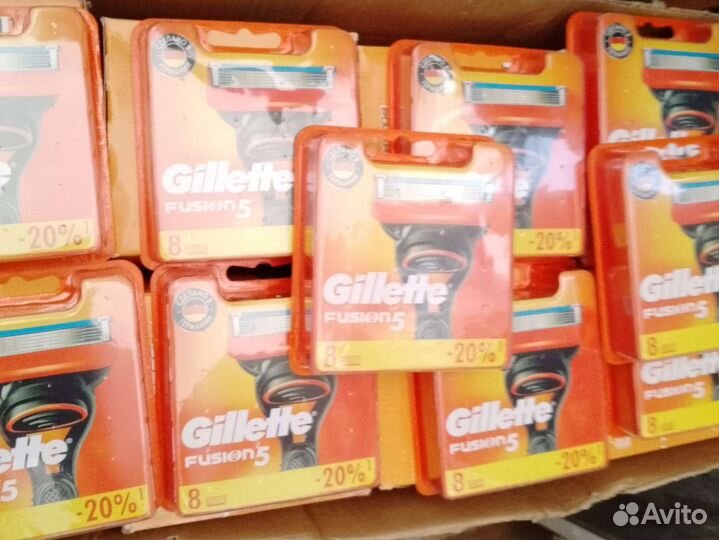 Лезвия для бритья/кассеты для бритья Gillette