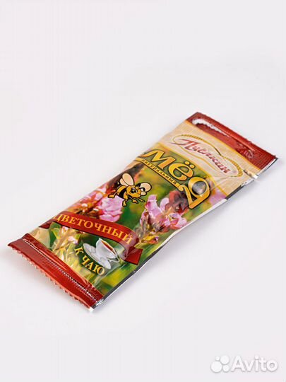 Мёд в стиках, 10-20г, фасовочный цветочный мёд