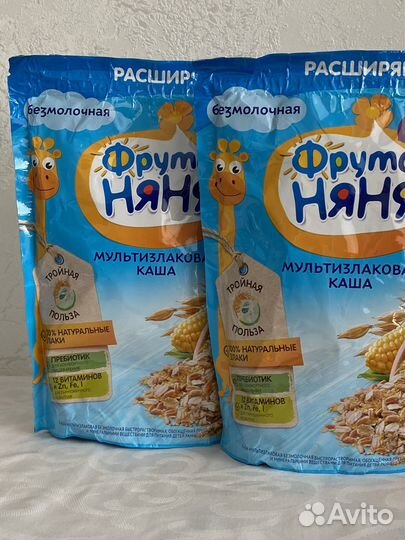 Детские каши фрутоняня