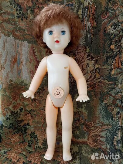 Кукла СССР редкая ходячая 60 см Саратовская
