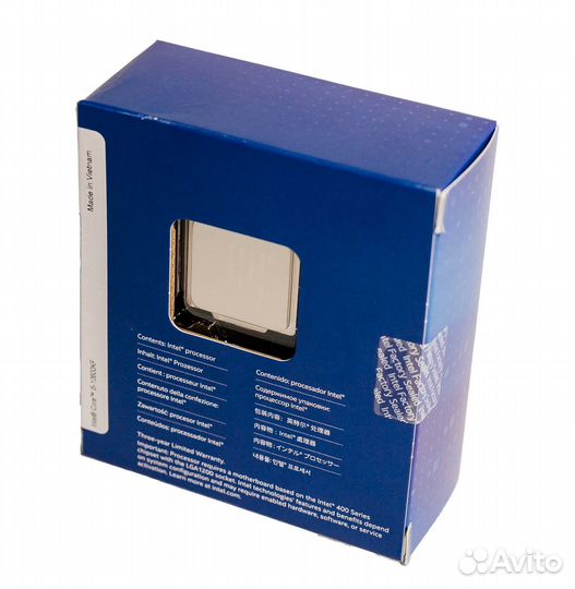 Процессор Intel Core i5 10600KF, BOX (без кулера)