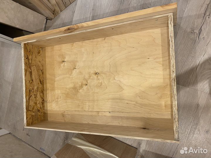 Ящик для хранения под столик Икеа лакк