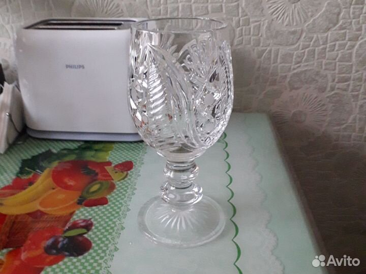 Кубок хрустальный(ручной работы)
