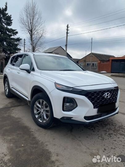 Hyundai Santa Fe 2.4 AT, 2019, 70 000 км