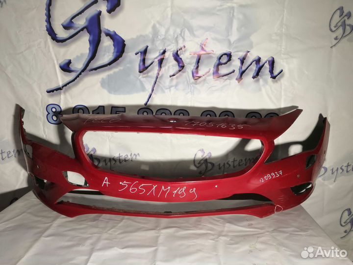 Бампер передний Mercedes CLA 2013