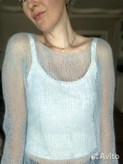 Джемпер паутинка