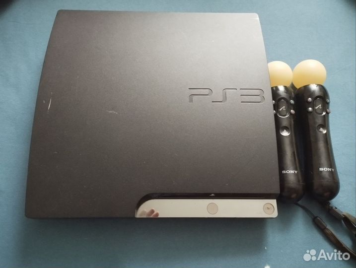 Игровая приставка ps3 slim прошитая