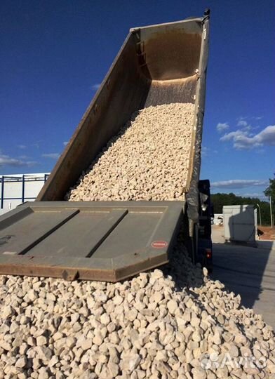 Щебень известняковый с доставкой