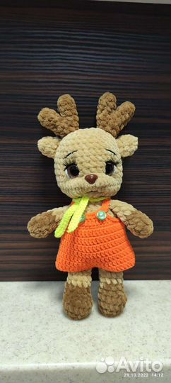 Вязаные игрушки ручной работы