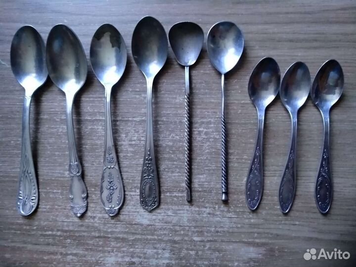 Мельхиоровые ложки СССР