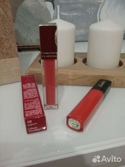 Помады /блески /тени dior, givenchy, clarins