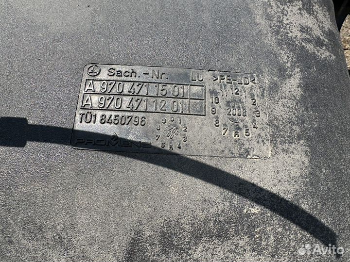 Бак топливный мерседес атего