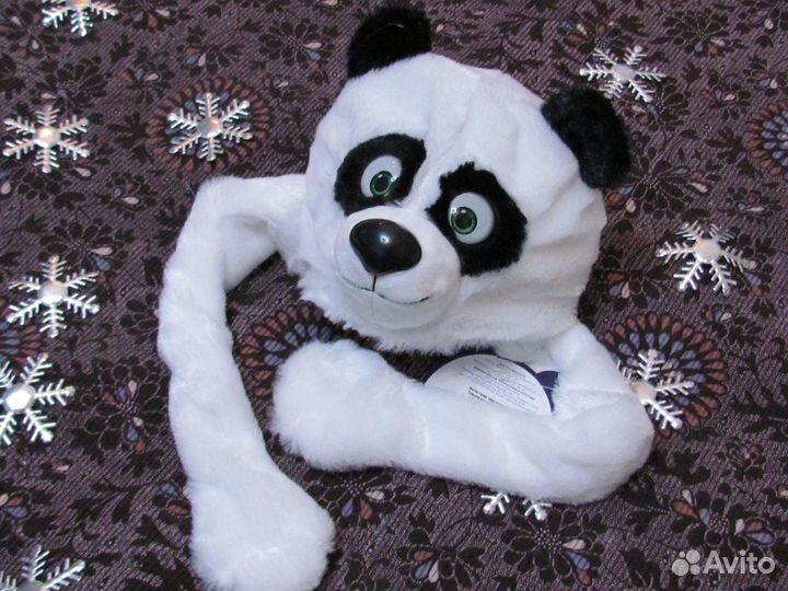 Новый костюм шапка Медведь Панда Мишка медвежонок