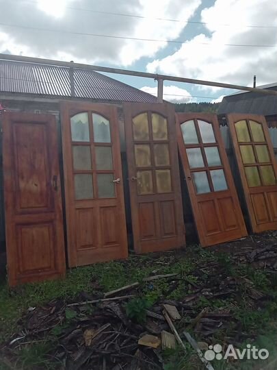 Межкомнатные двери бу деревянные