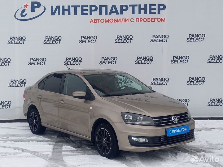 Volkswagen Polo 1.6 AT, 2017, 61 900 км