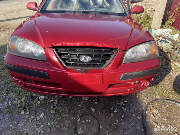 Ноускат на hyundai elantra xd