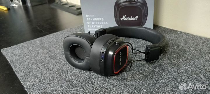 Наушники Marshall Major 4 с подсветкой