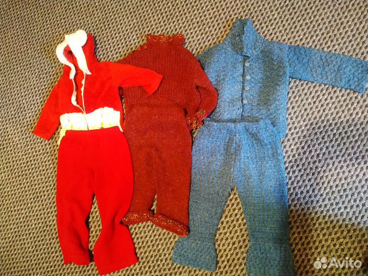 Большой пакет одежды для девочки