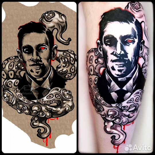 Коррекция старых татуировок