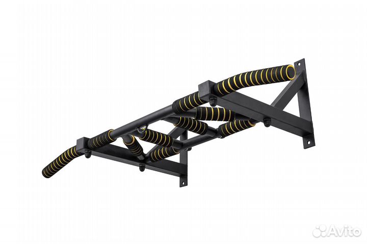 Турник 4 хвата настенный Мультихват усиленный