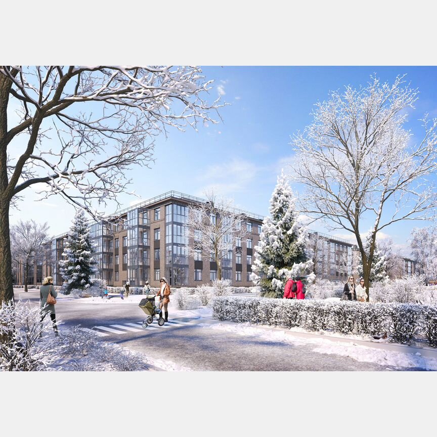 2-к. квартира, 58,7 м², 3/4 эт.
