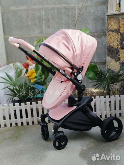 Коляска Aulon 3в1, 2в1 (Pink)