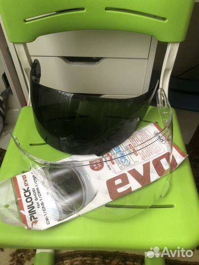 Визор с пинлоком Shoei gt air 1/gt air 2(темный)