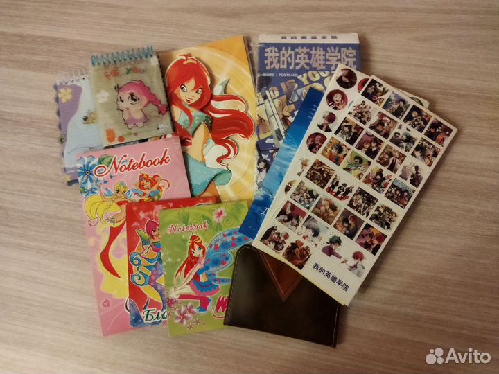 Блокноты, наклейки, открытки
