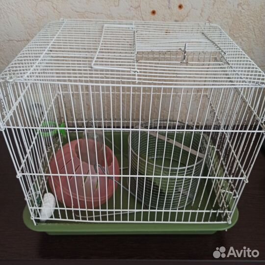 Клетка для грызунов и принадлежности