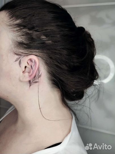 Художественная татуировка. Мини-тату. Перекрытие