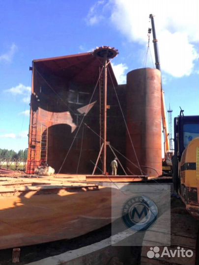 Резервуар для хранения 100 м3. рвс