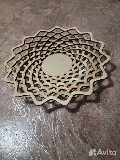 Деревянные тарелки