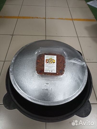 Казан чугунный 12 литров