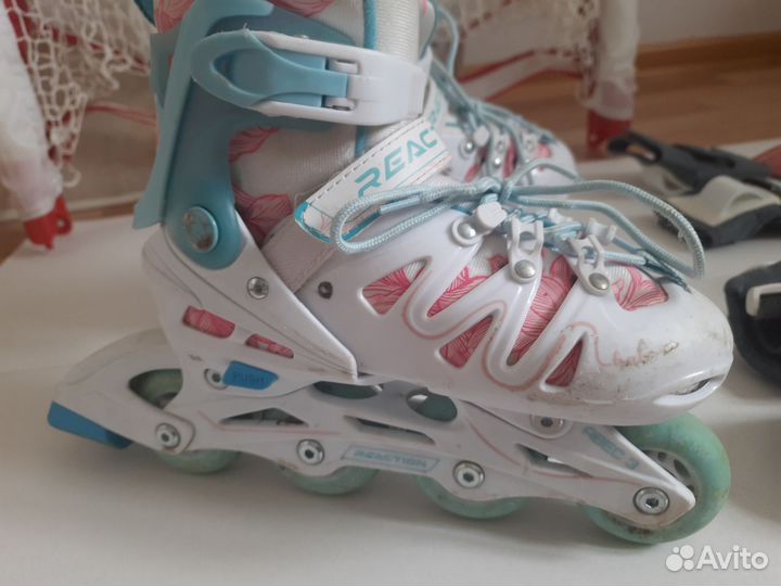 Детские ролики и защита