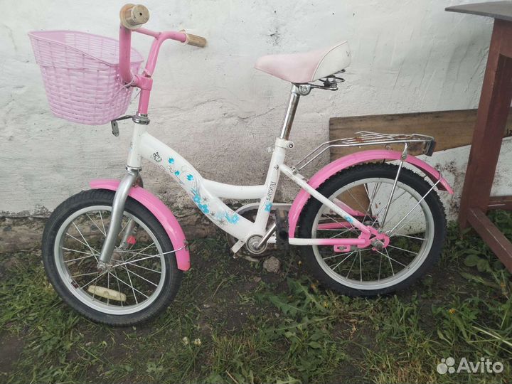 Детский велосипед для девочки 16